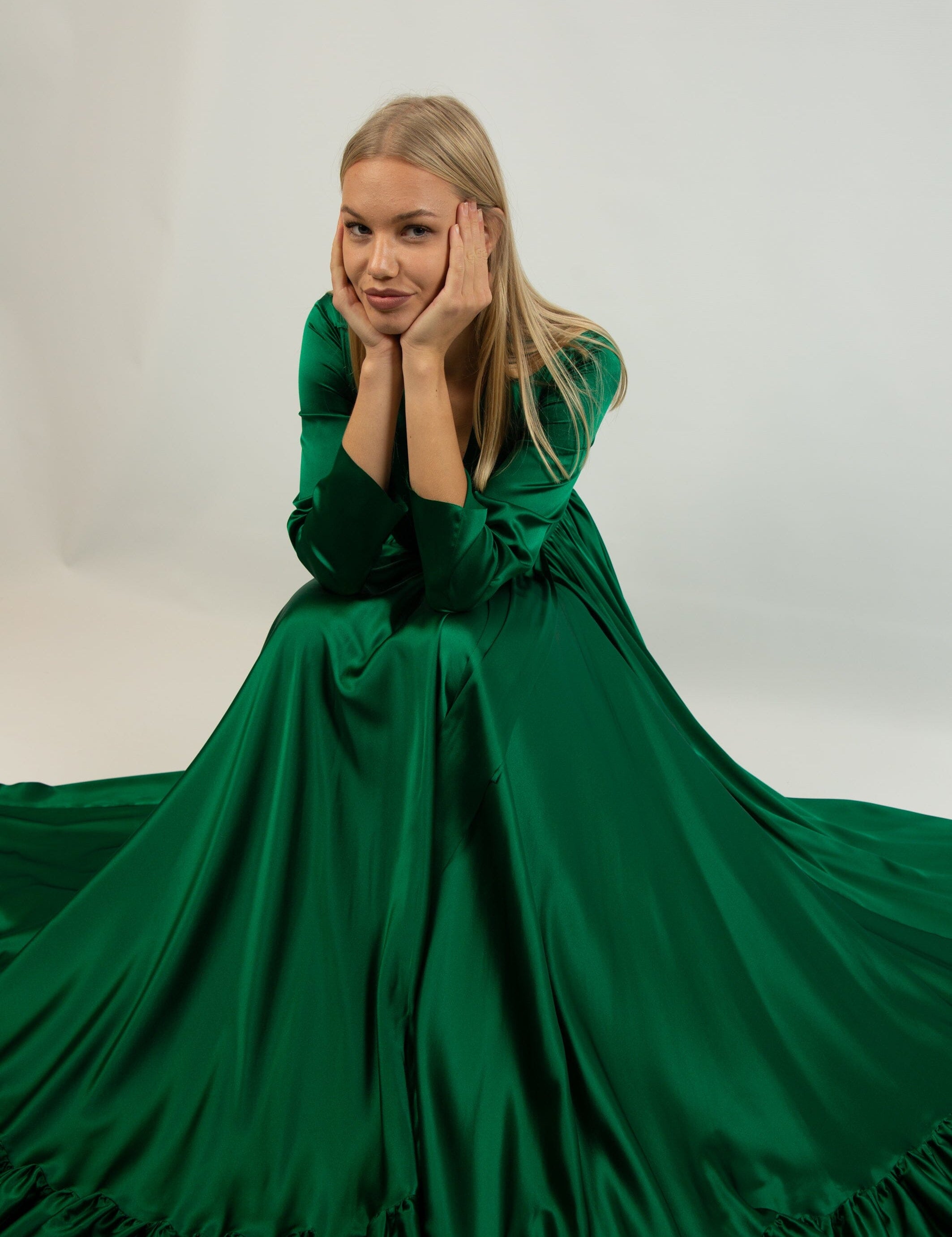 A Sudden Kiss Silk Robe Product Amoralle