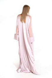 Blushed Silk Robe Product Amoralle