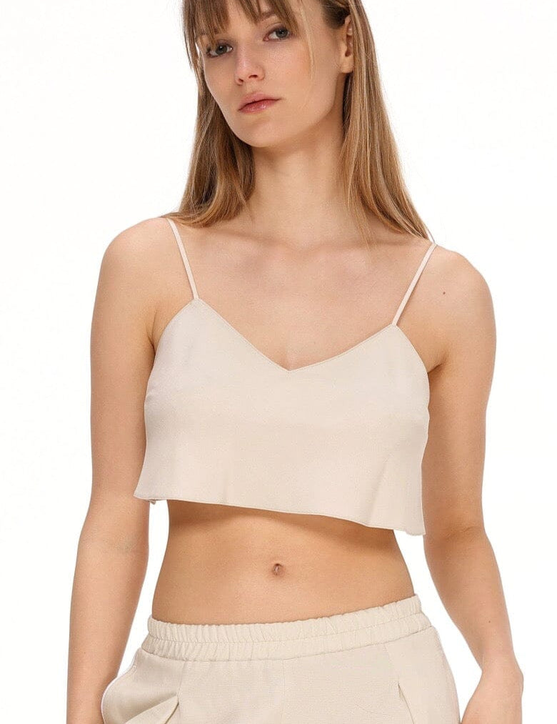 Cotton Top in White Product Amoralle