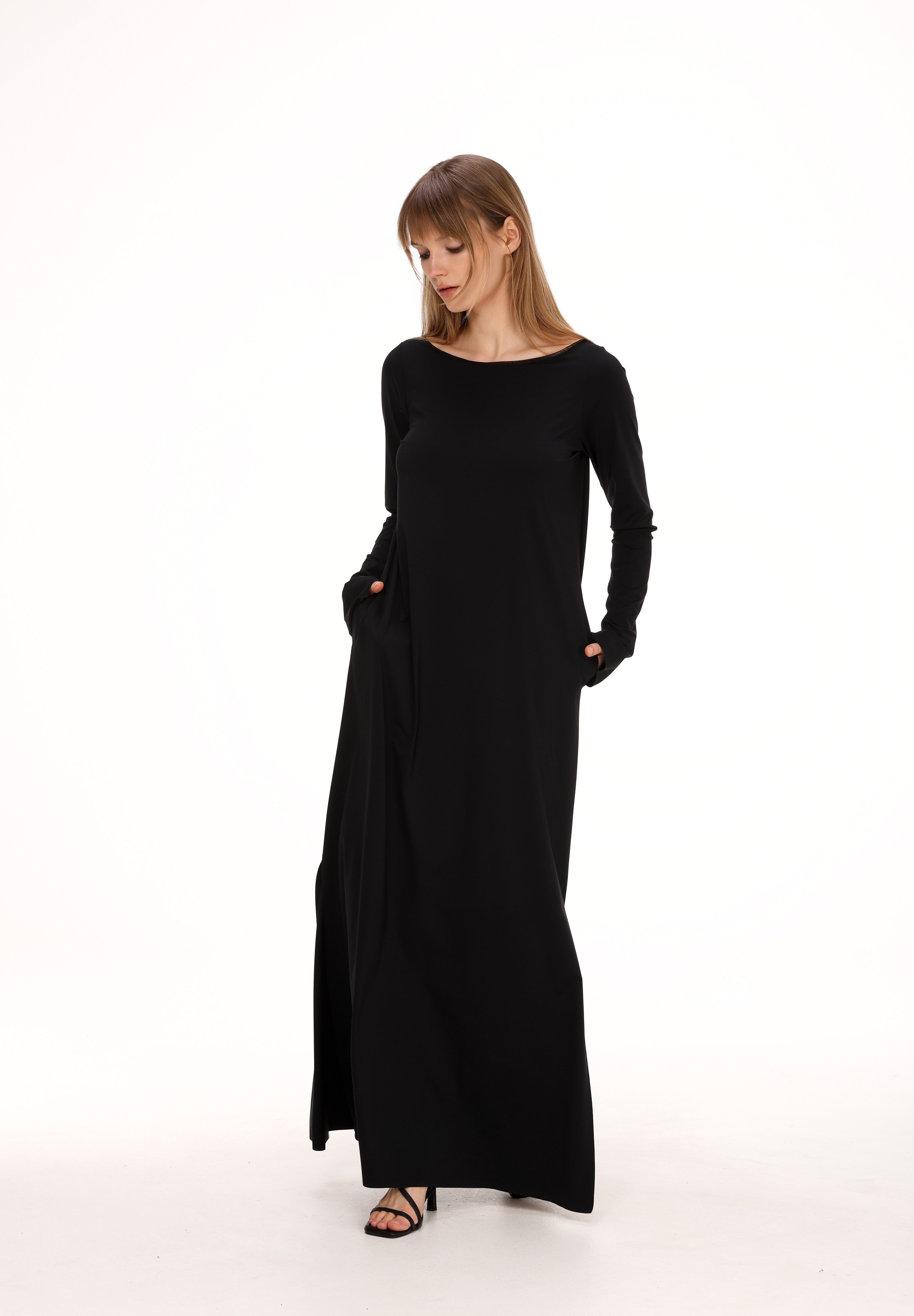 Cut-out Back Maxi Dress Product Amoralle