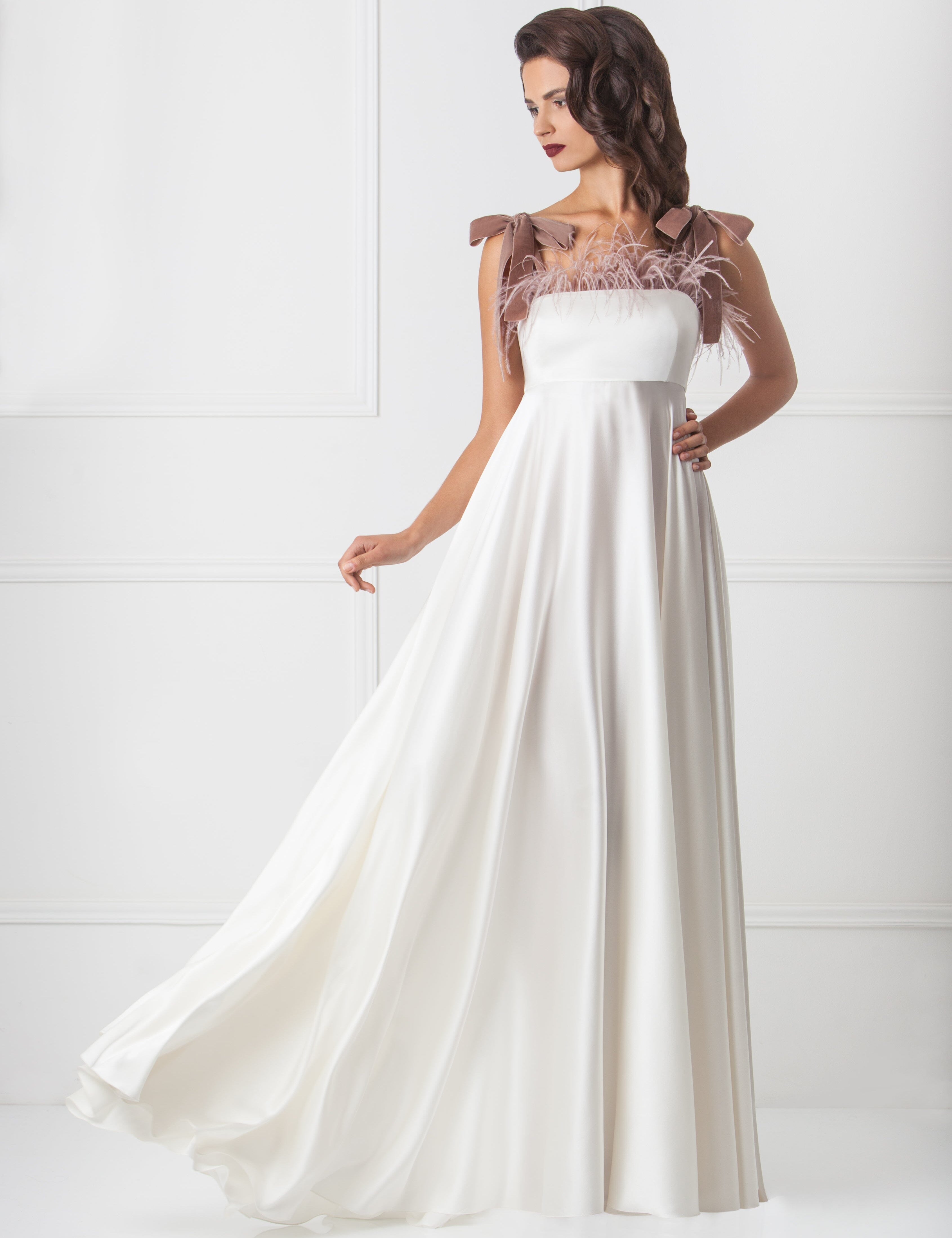 Downy Silk Gown Product Amoralle