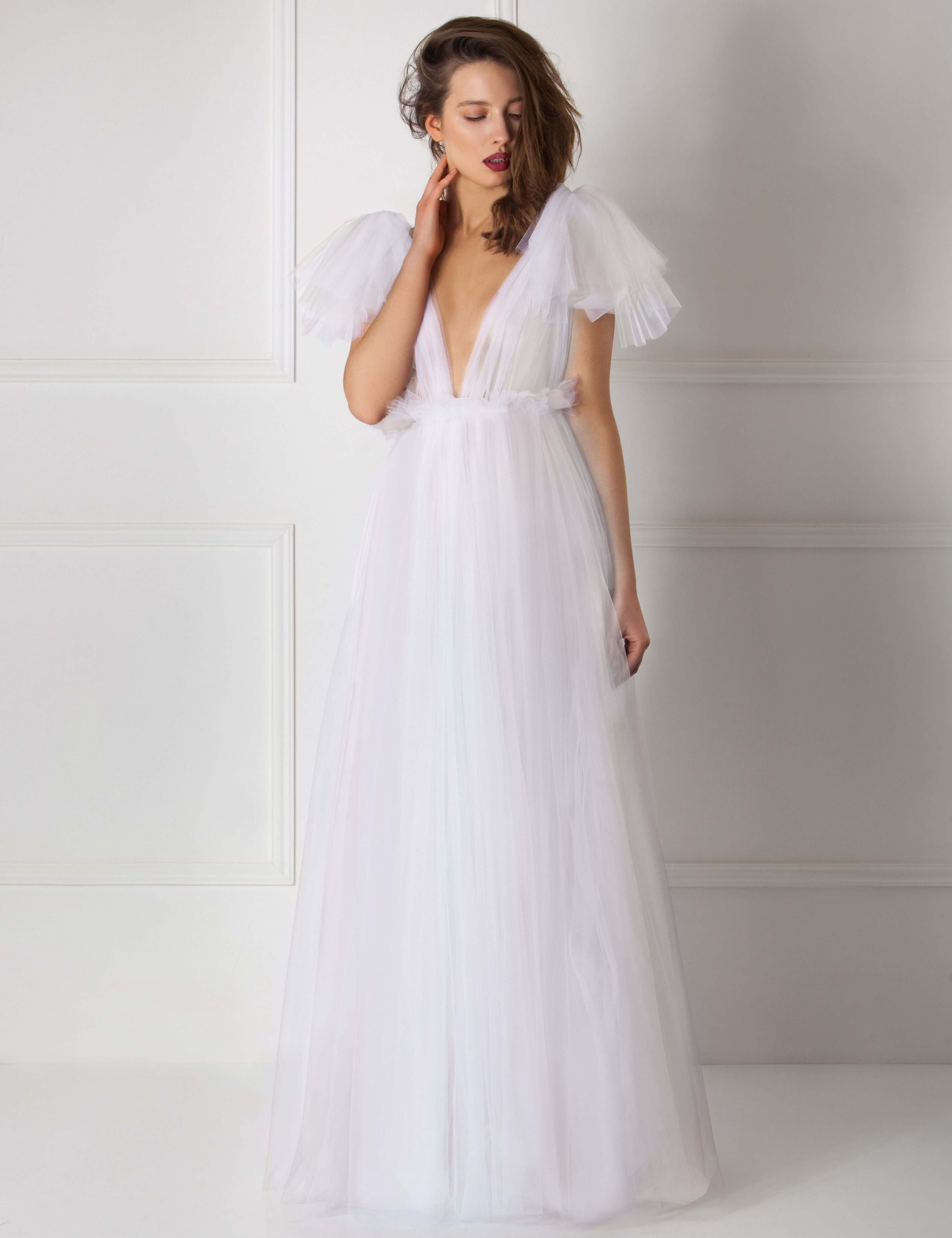 Femme Flame Robe Ivory Product Amoralle