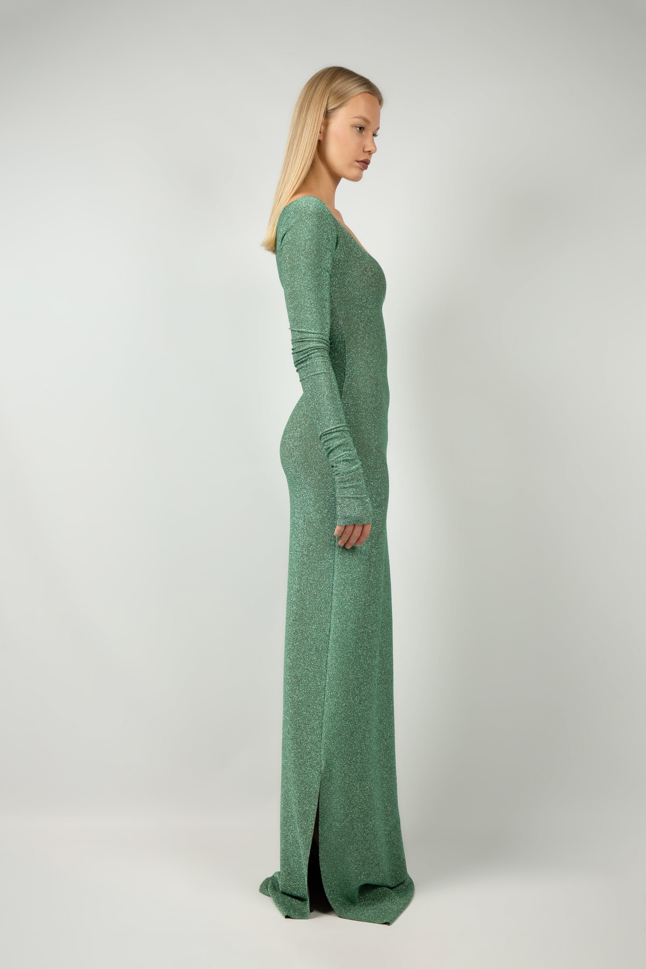 Gratifying Dress Silver Dress Product Amoralle