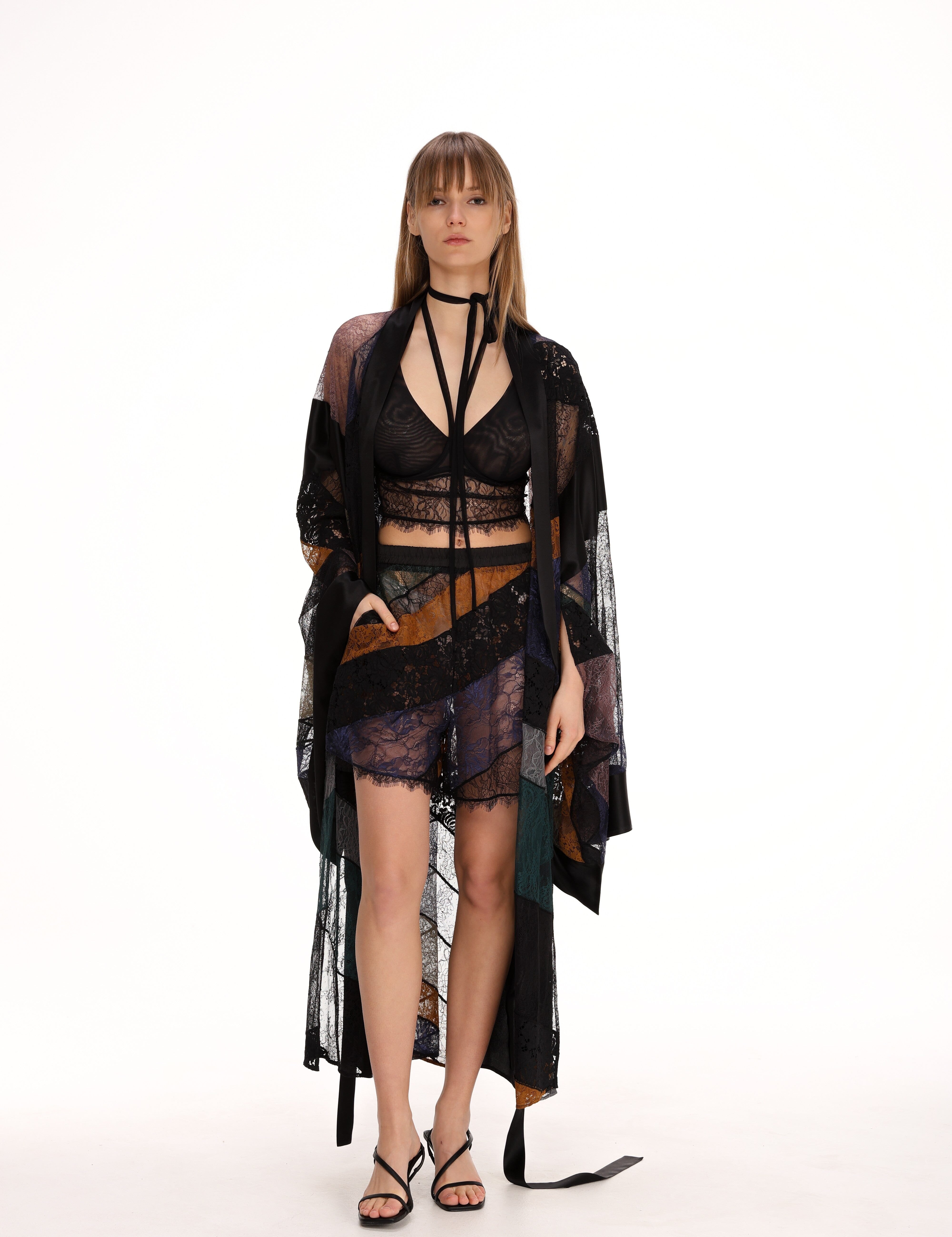 Midi Lace Kimono Product Amoralle