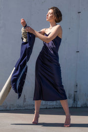 Satin Midi Slip Product SIA Glamoralle