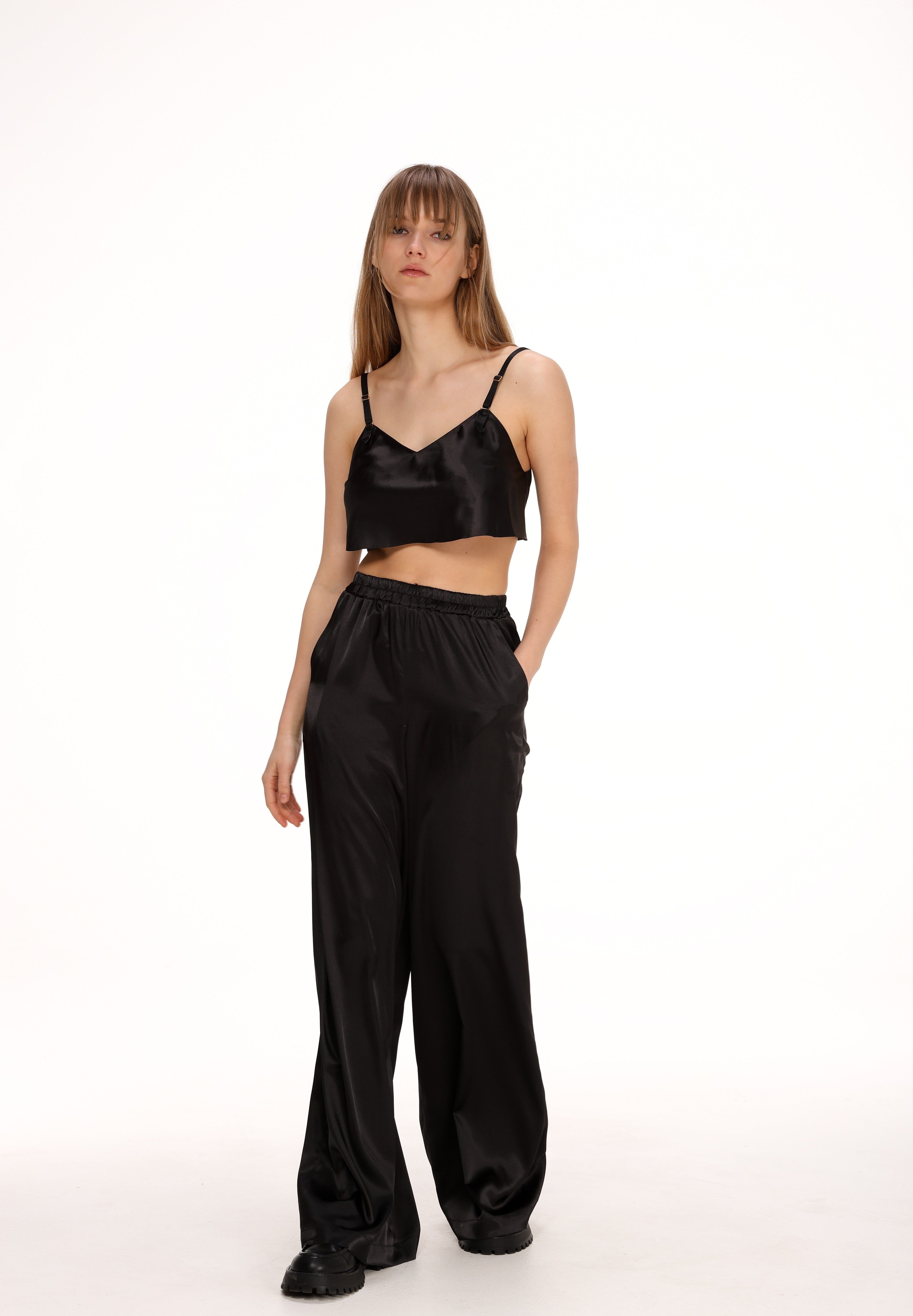 Satin Mini Top Product Amoralle