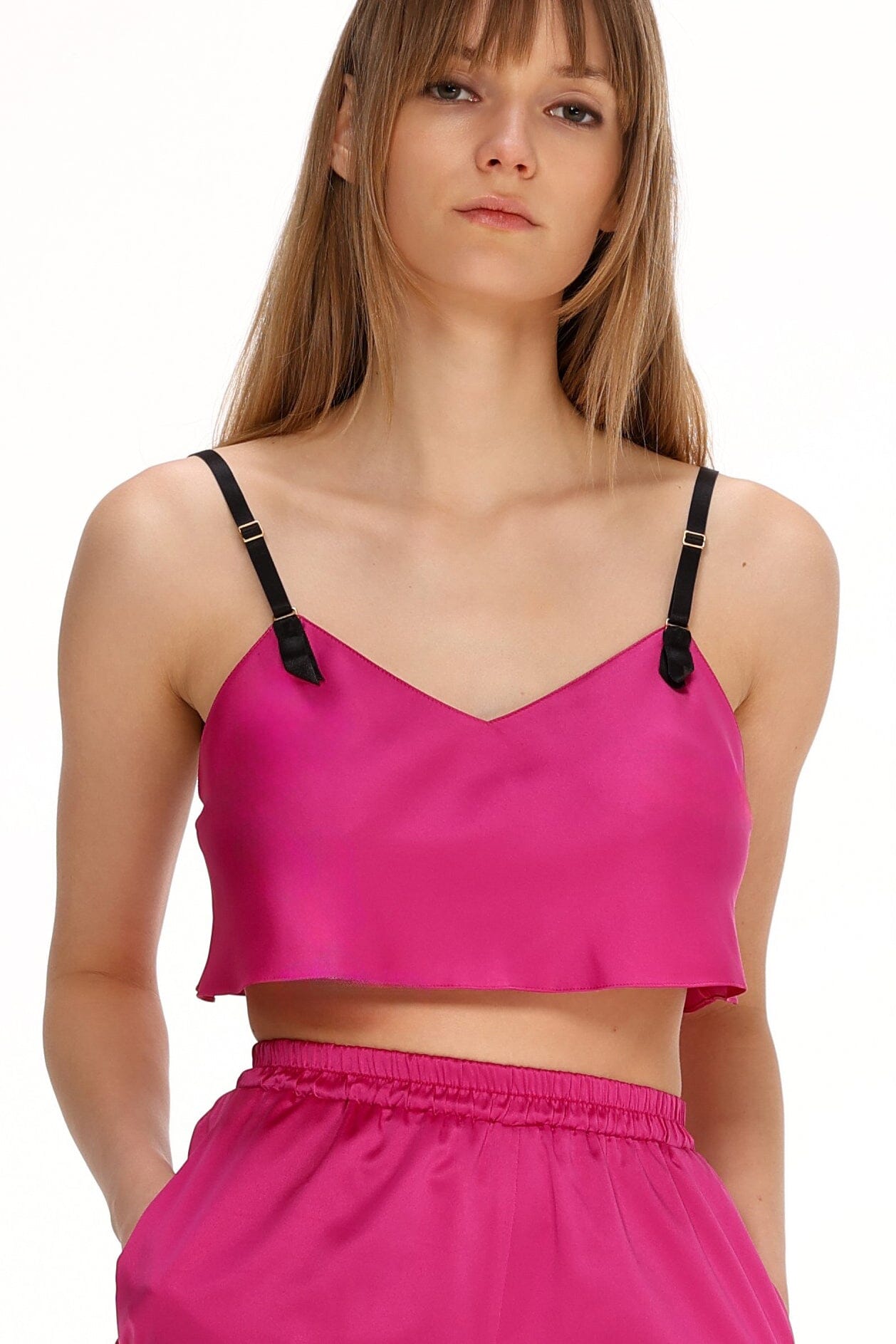 Satin Mini Top Product Amoralle