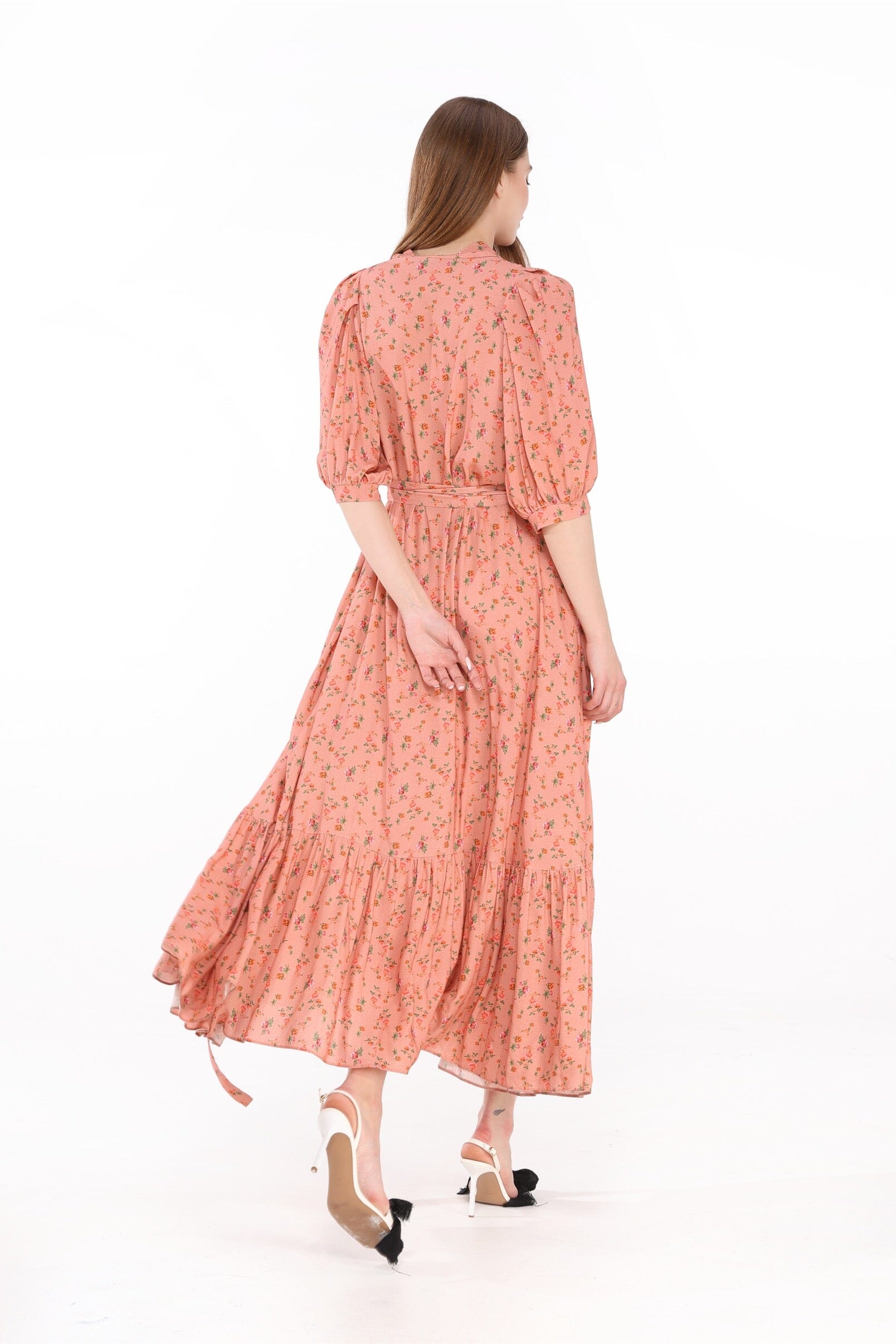 Shining Morning Wrap Dress Product Amoralle