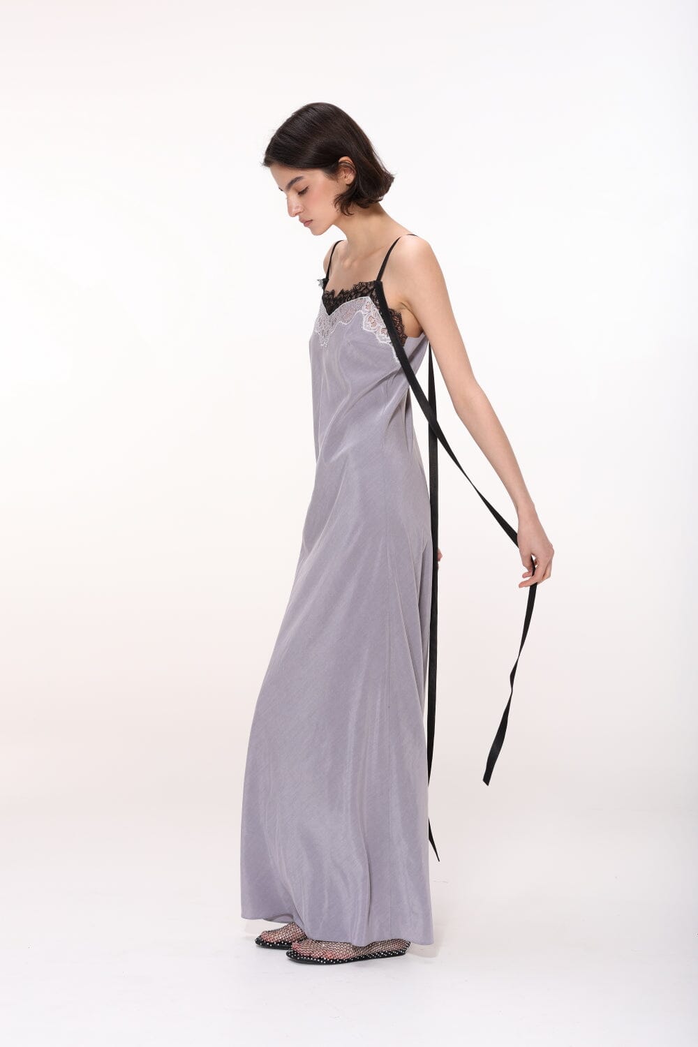 Sophisticated Charm Slip Dress Product Amoralle