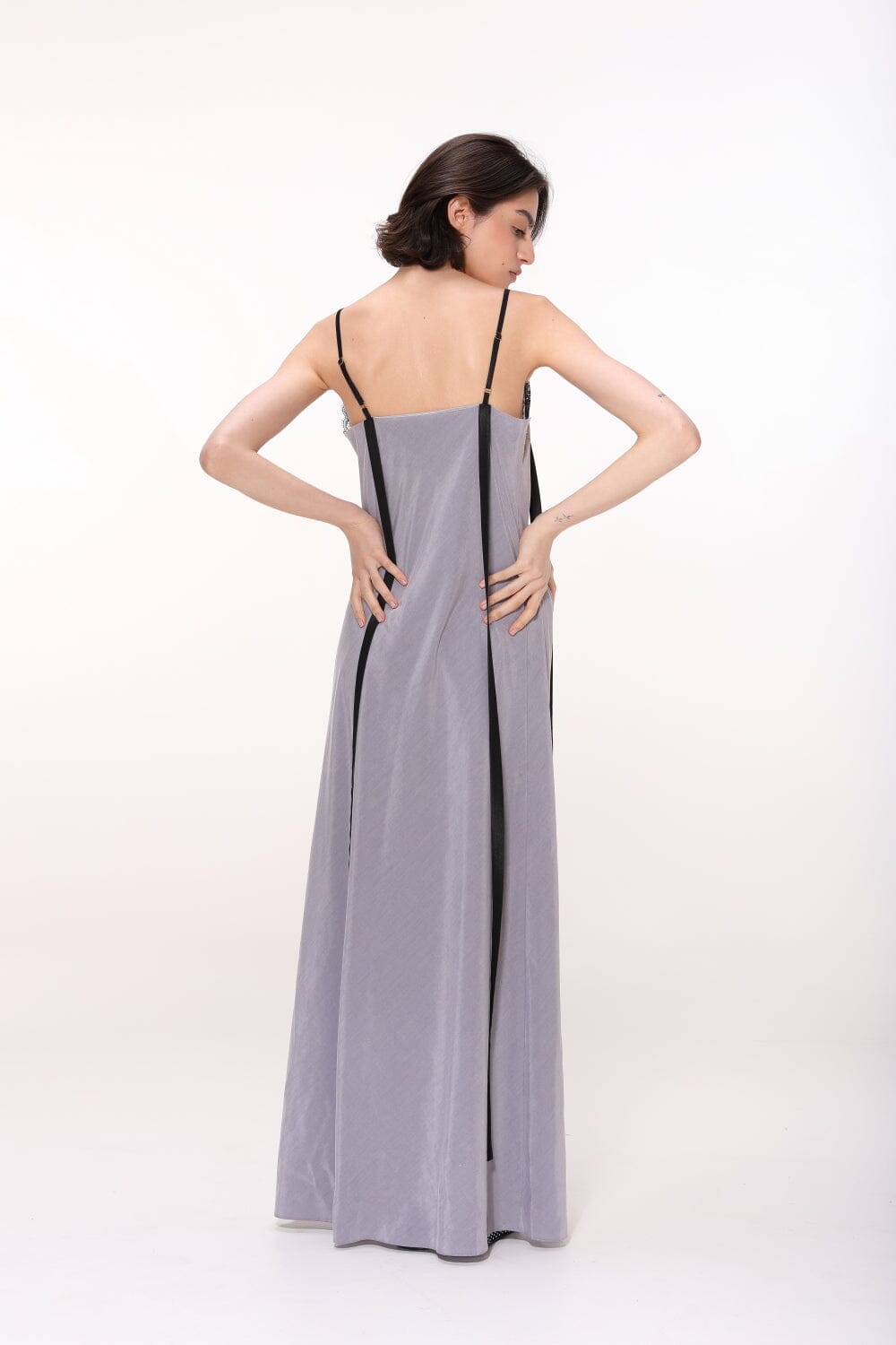 Sophisticated Charm Slip Dress Product Amoralle