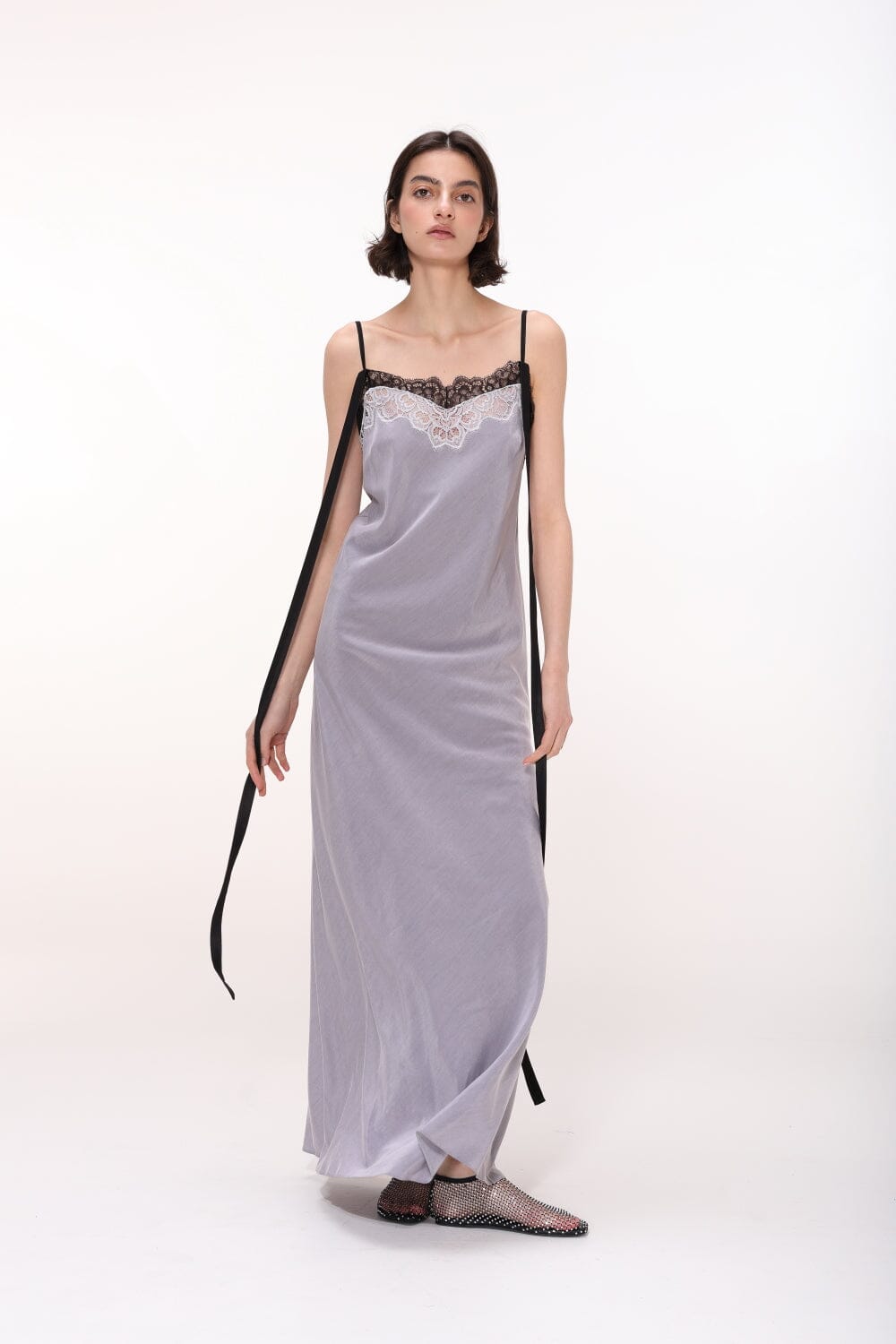 Sophisticated Charm Slip Dress Product Amoralle