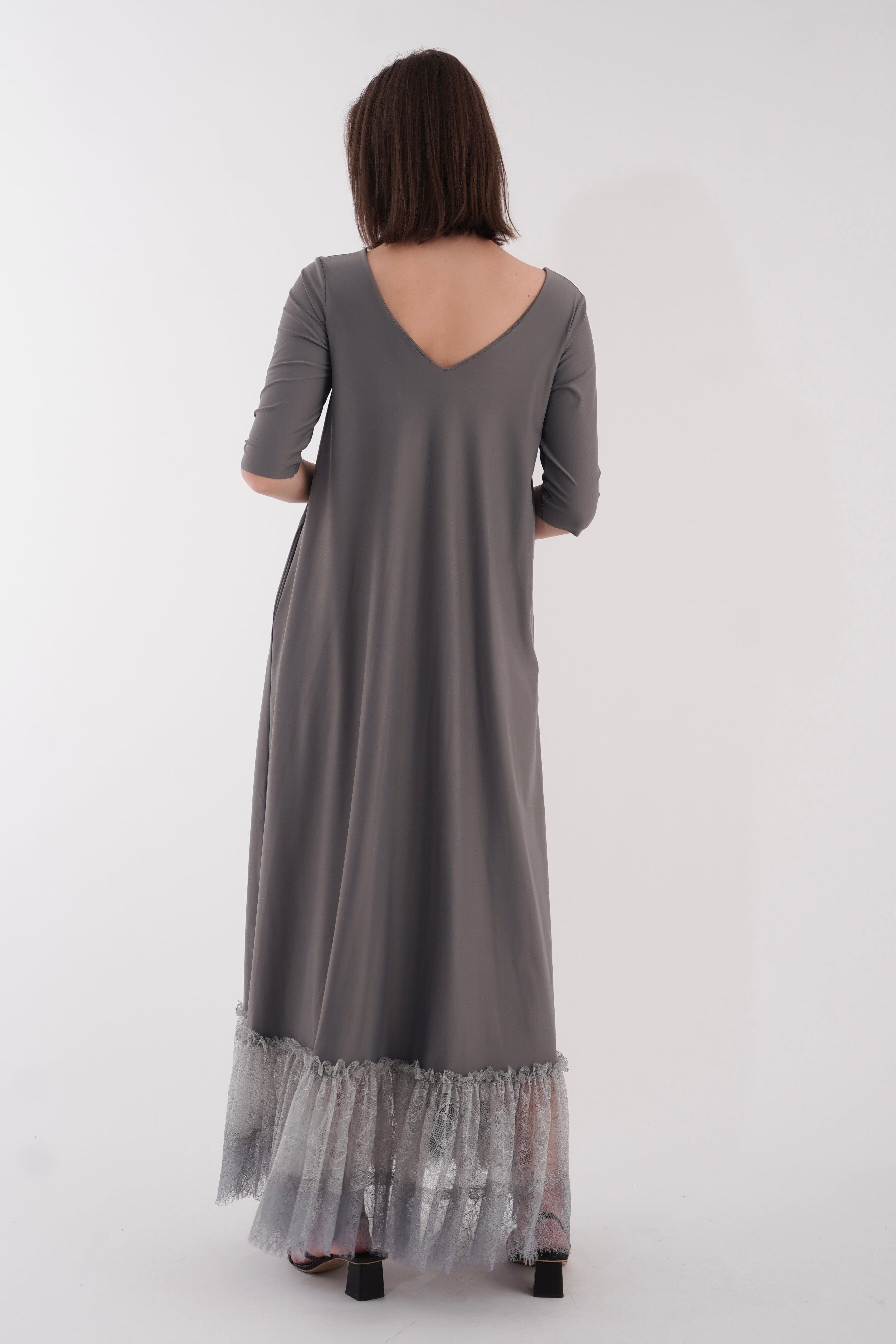 All about love light grey sales maxi dress