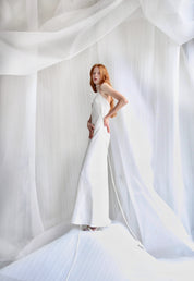 White Linen Maxi Slip Product Amoralle