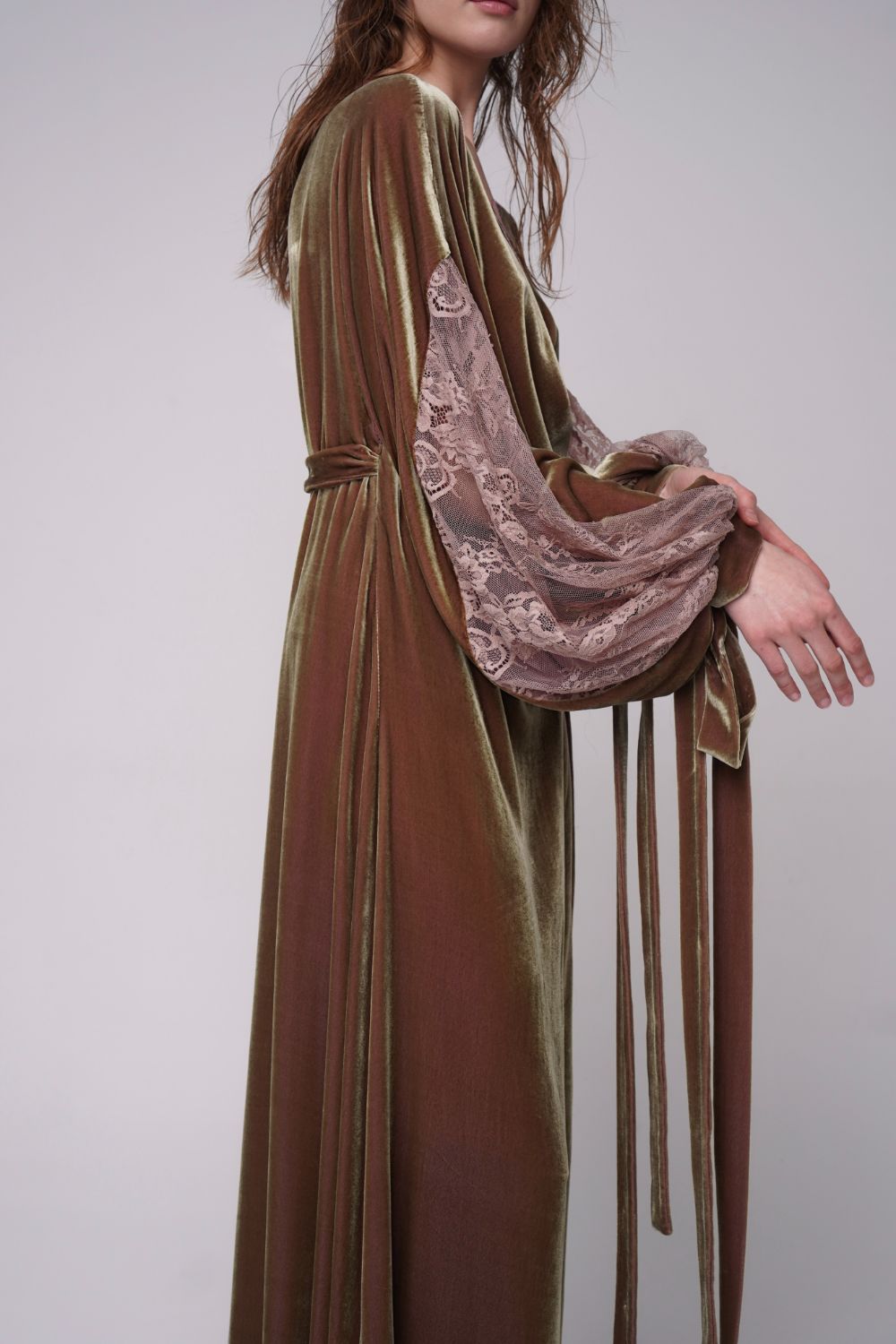 Daydreaming Gown Olive Product SIA Glamoralle