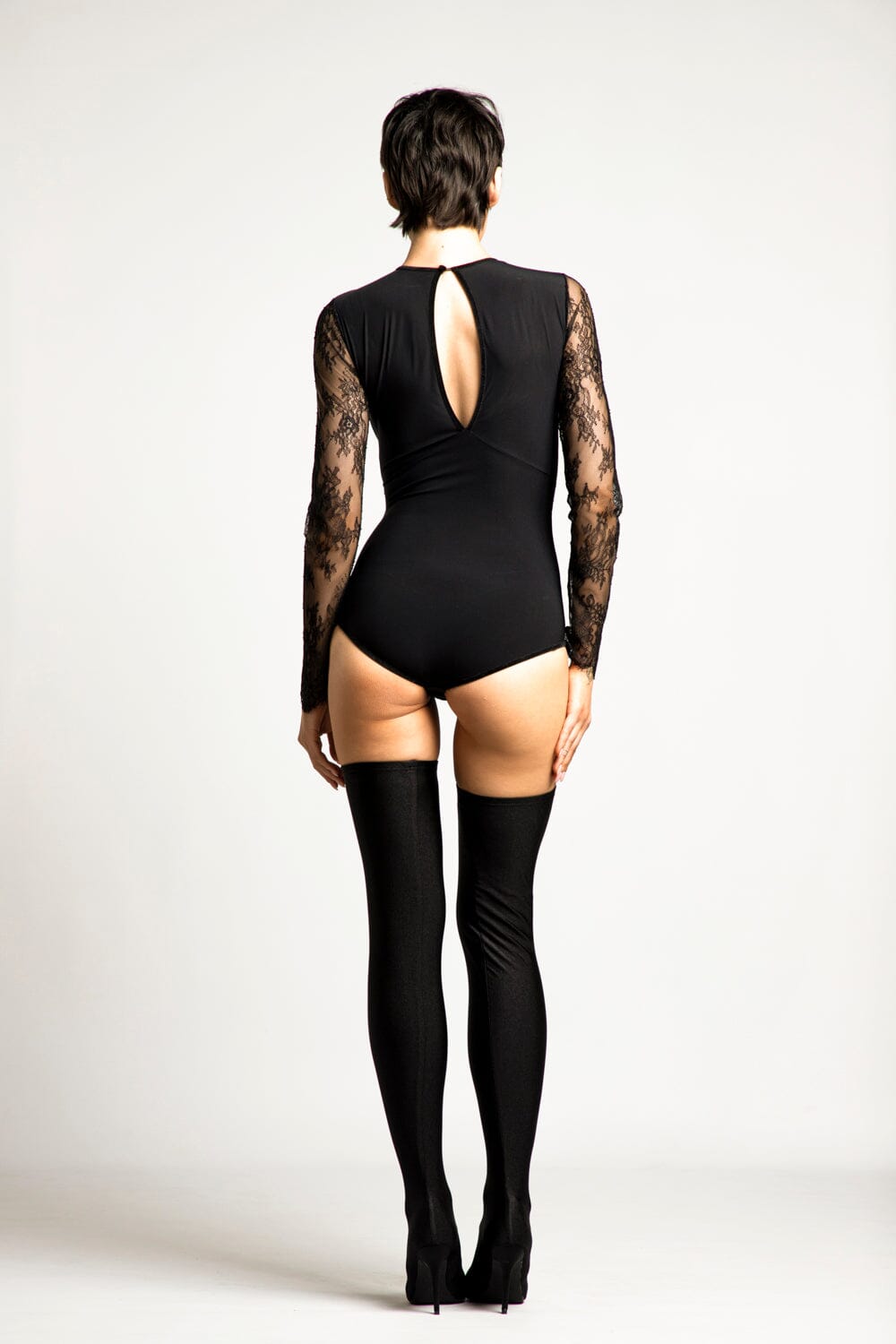 In Love With Summerly Bodysuit Black Product Amoralle