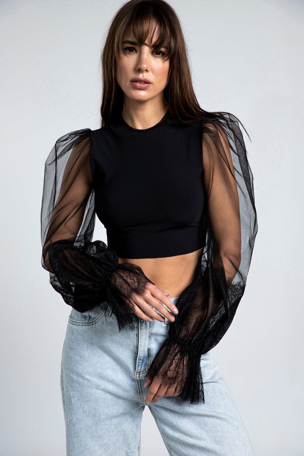 Liberty Mini Top Black Product Amoralle