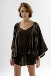 Silk Velvet Smile Set Mocca Product Amoralle