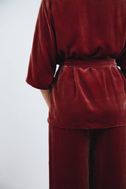  Airy Silk Velvet Set Product SIA Glamoralle
