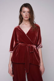  Airy Silk Velvet Set Product SIA Glamoralle