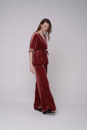  Airy Silk Velvet Set Product SIA Glamoralle