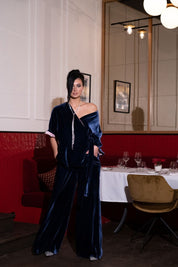  Airy Silk Velvet Set Product SIA Glamoralle
