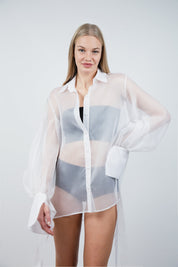  Alluring Desire Blouse Ivory Product Amoralle