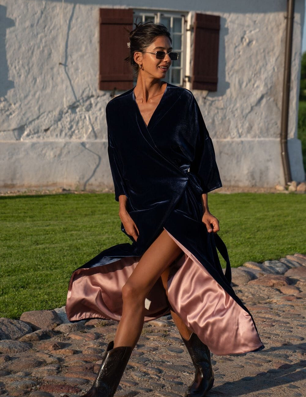  Amber Dusk Robe Sapphire Product Amoralle