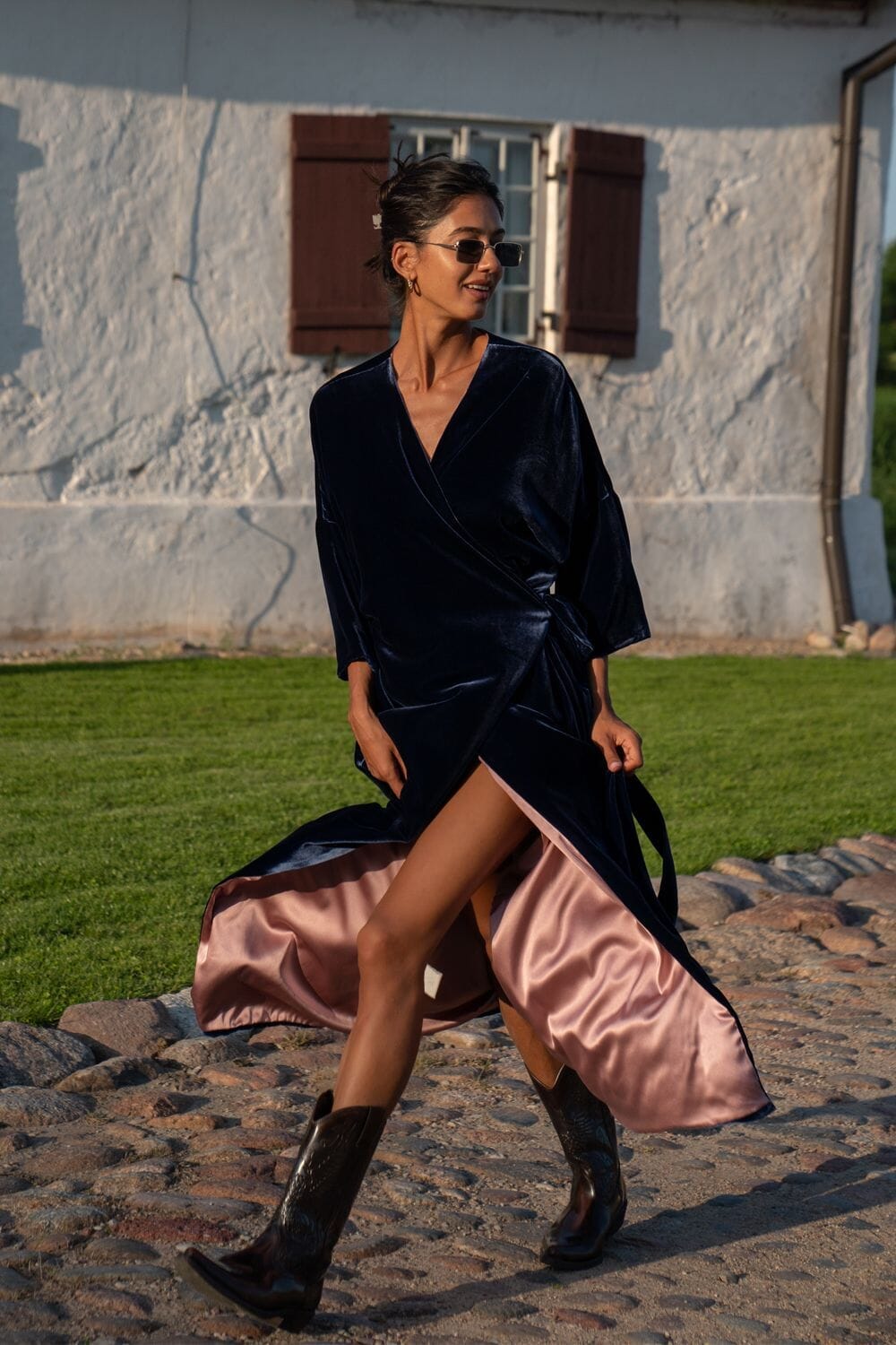  Amber Dusk Robe Sapphire Product Amoralle