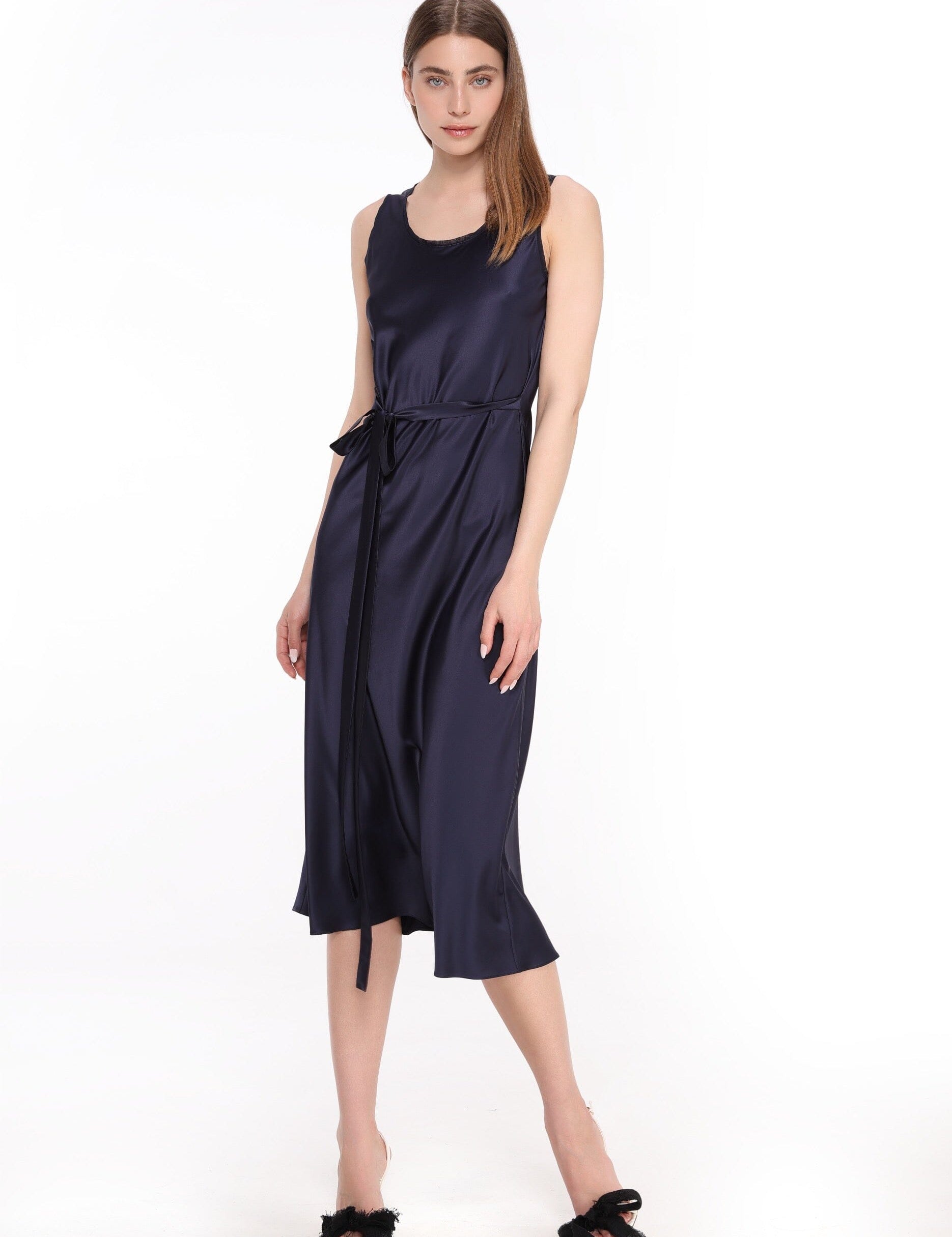  Amour Satin Dress Product Amoralle