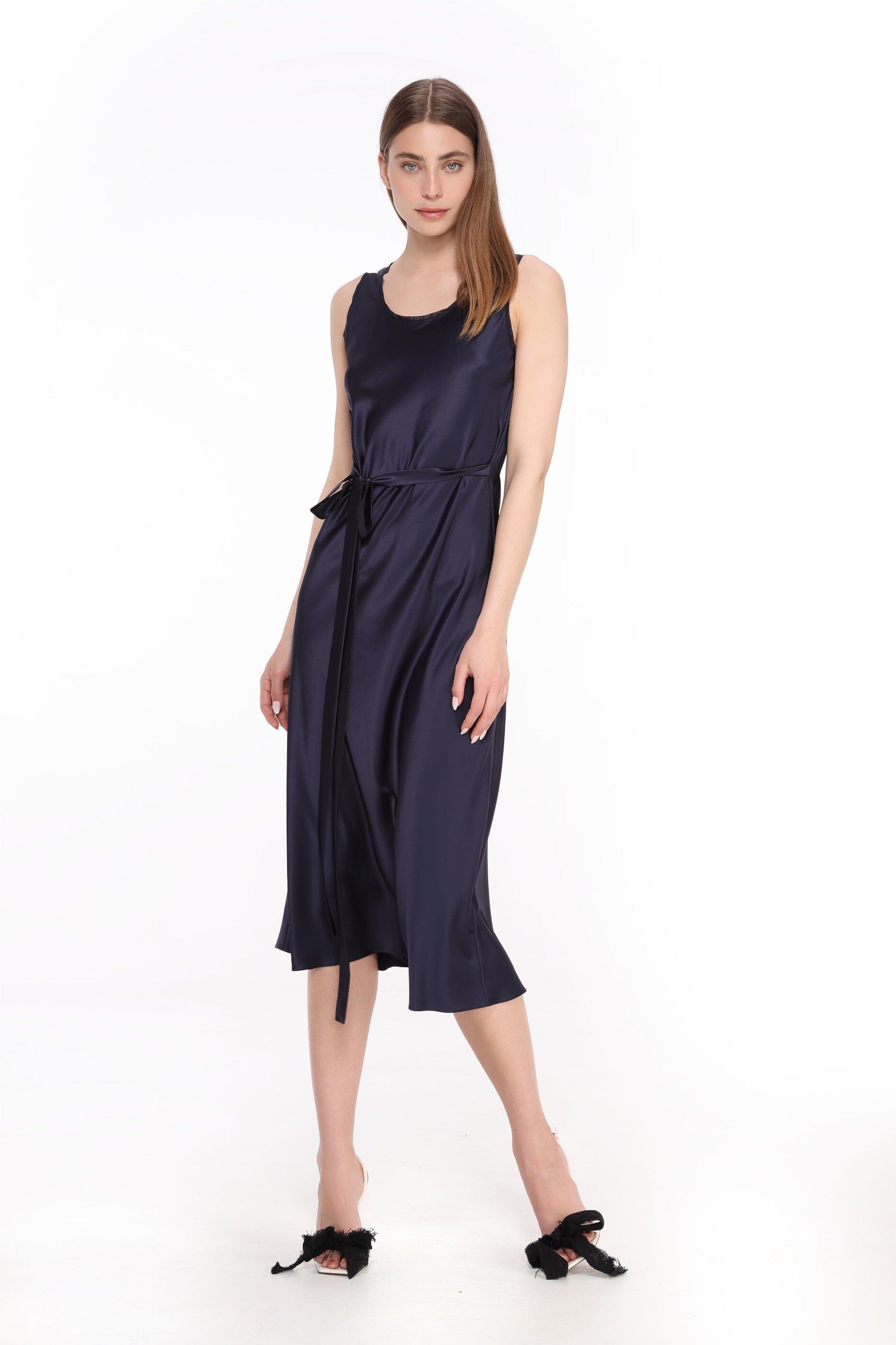  Amour Satin Dress Product Amoralle