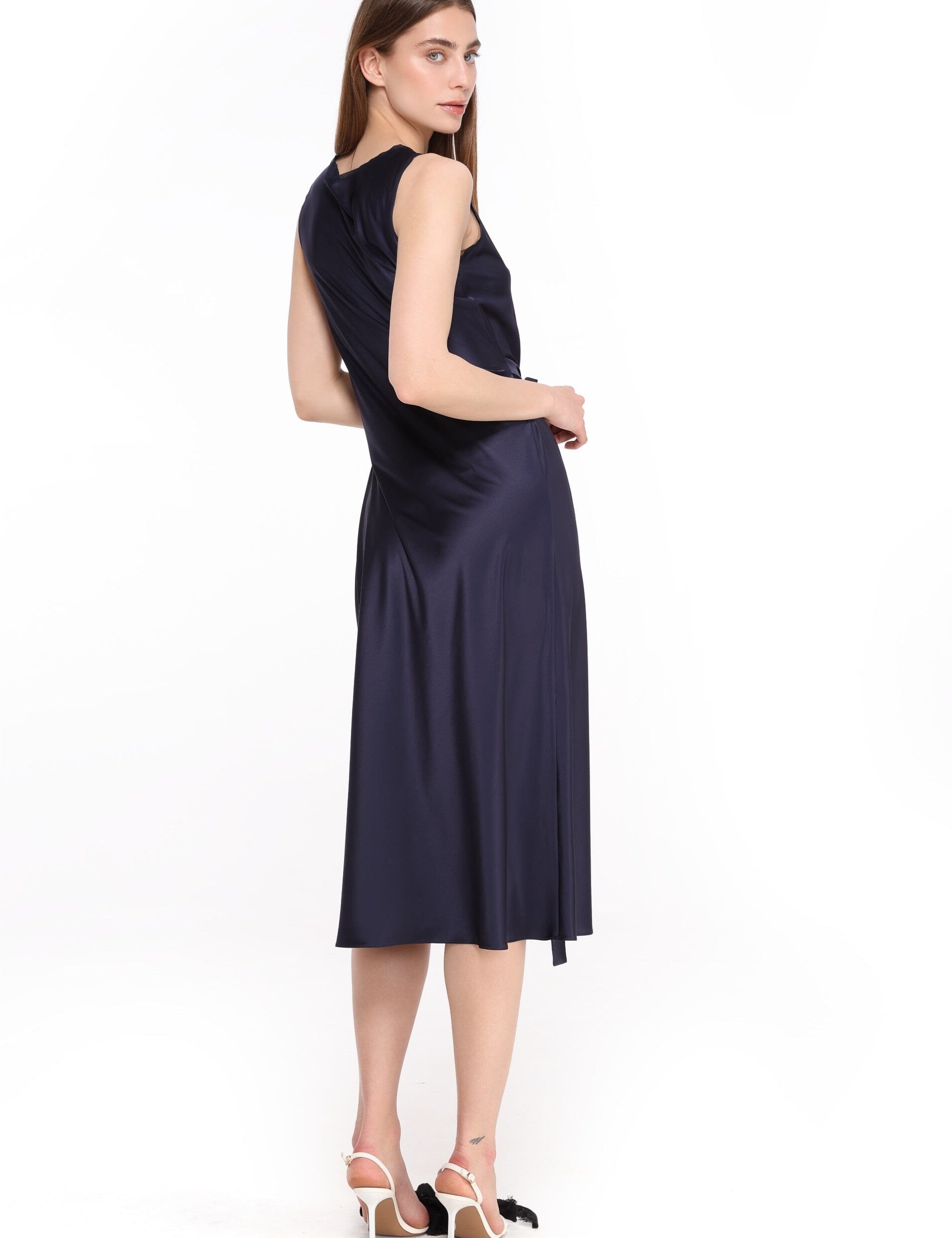 Amour Satin Dress Product Amoralle
