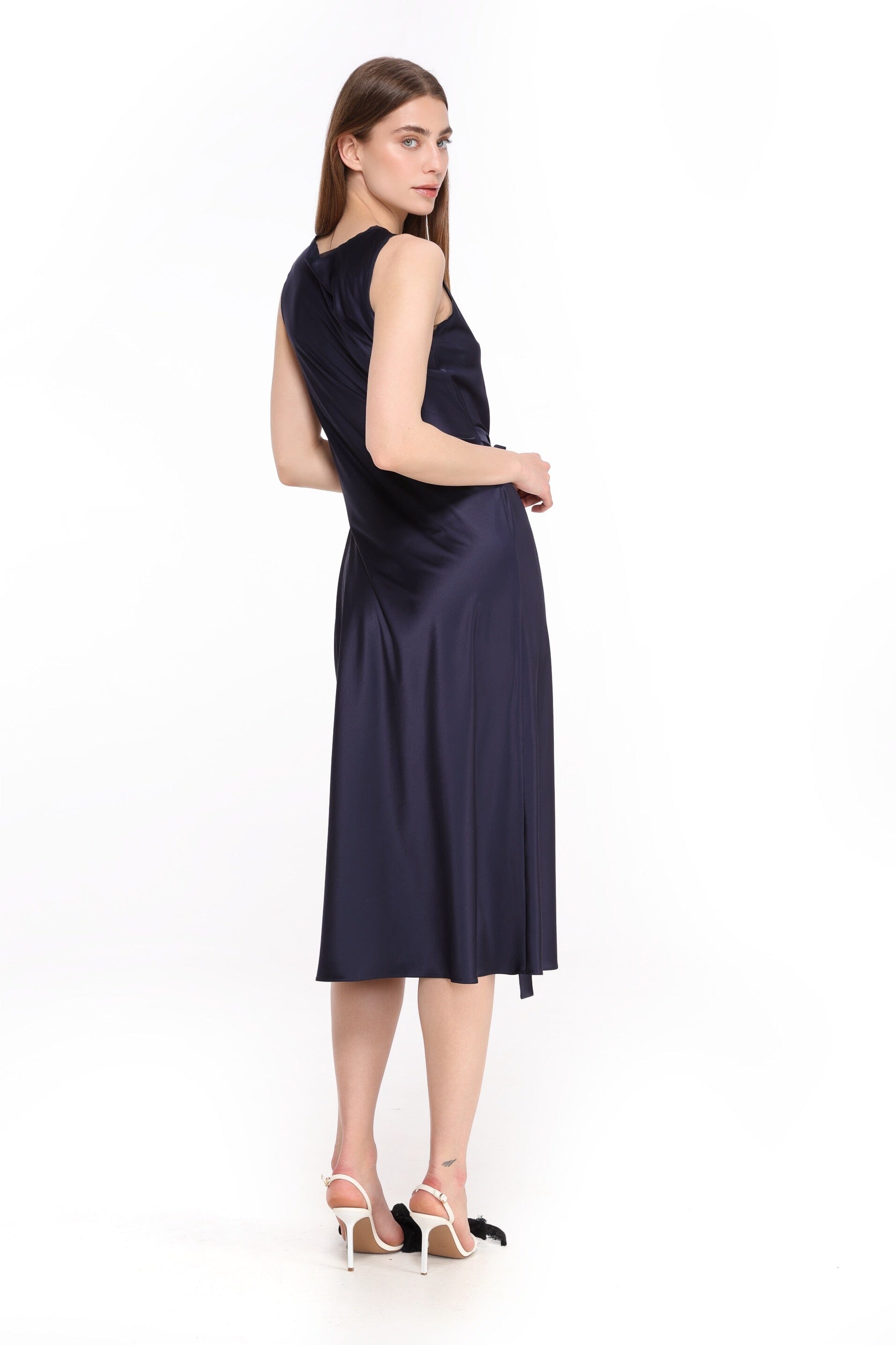  Amour Satin Dress Product Amoralle
