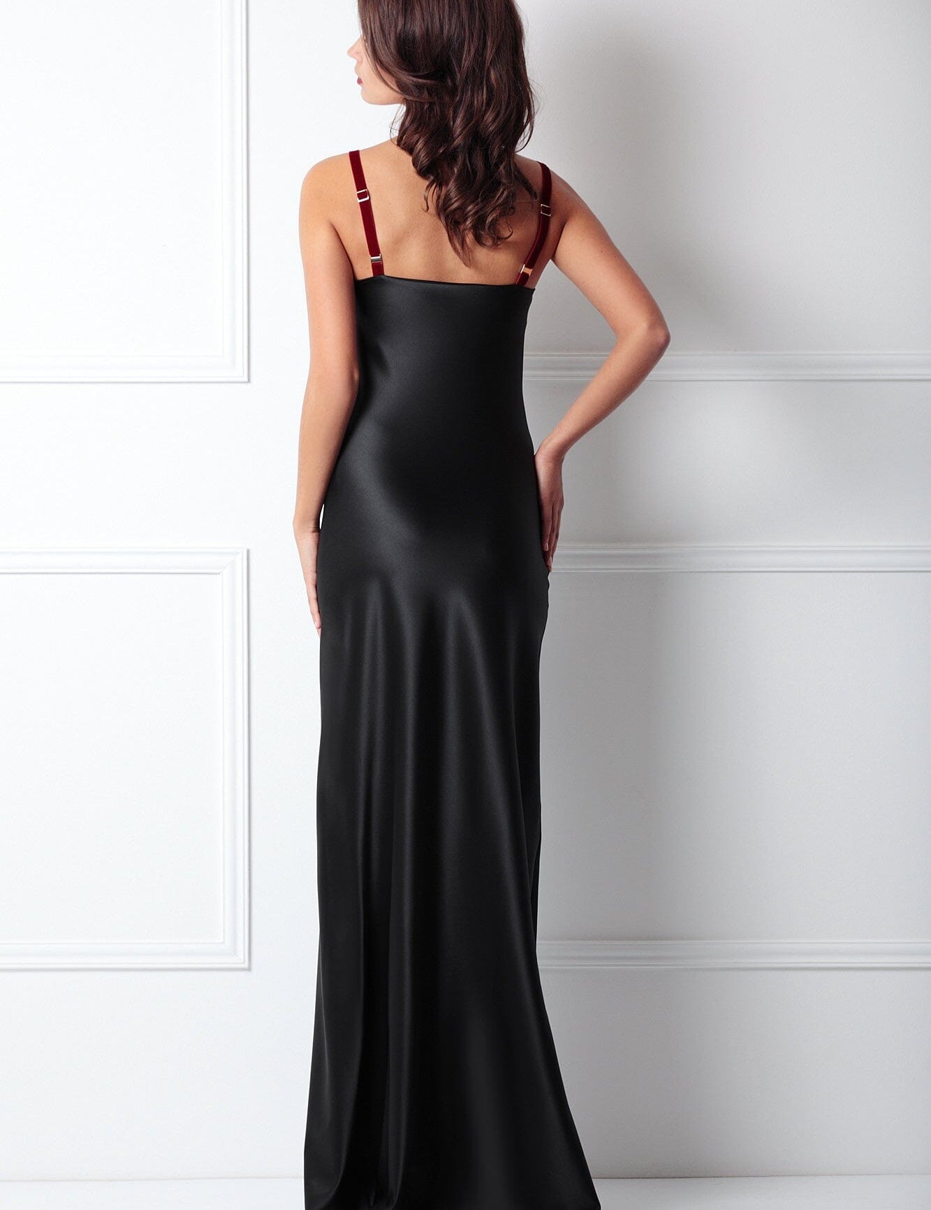  Black Maxi Slip Product SIA Glamoralle