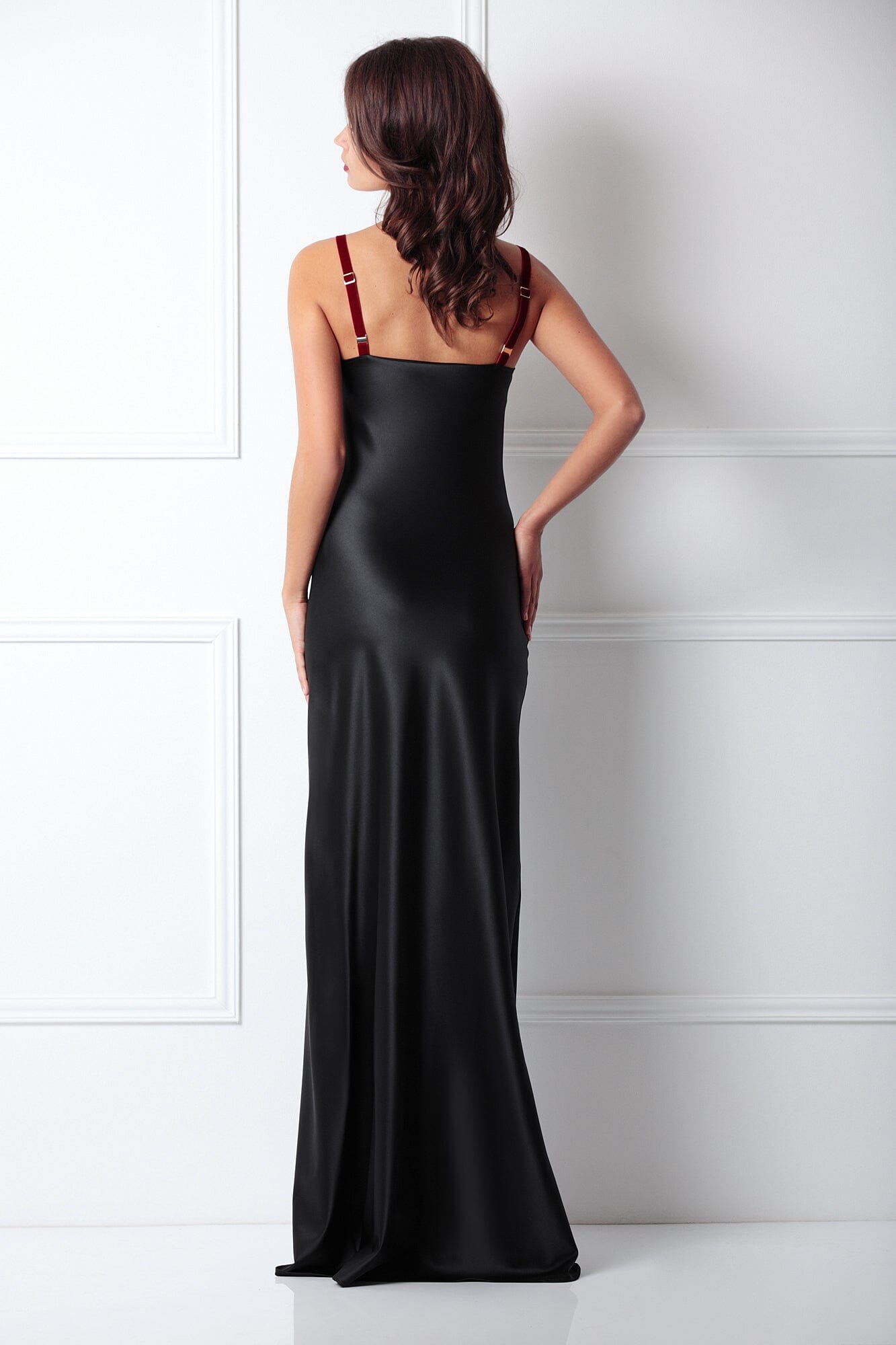  Black Maxi Slip Product SIA Glamoralle