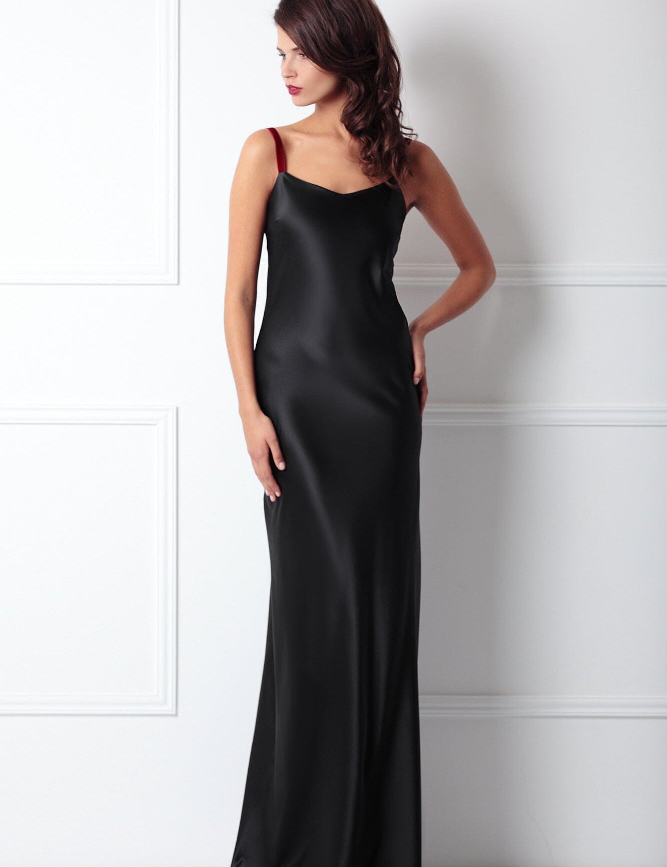  Black Maxi Slip Product SIA Glamoralle