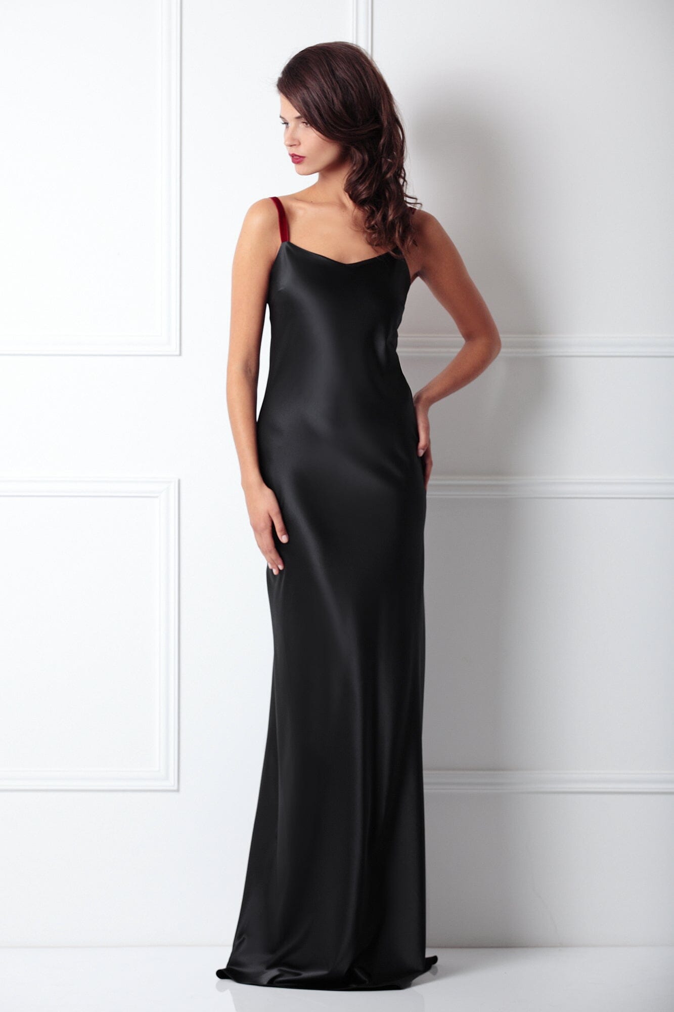  Black Maxi Slip Product SIA Glamoralle