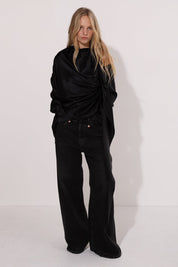  Blouse Silk - Neck Scarf Product Amoralle