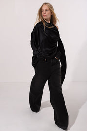  Blouse Silk - Neck Scarf Product Amoralle