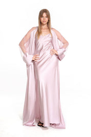  Blushed Silk Robe Product Amoralle
