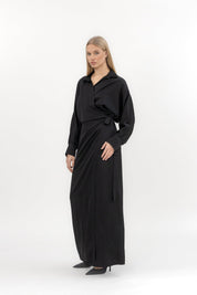  Captivating Love Wrap Dress Black Product Amoralle