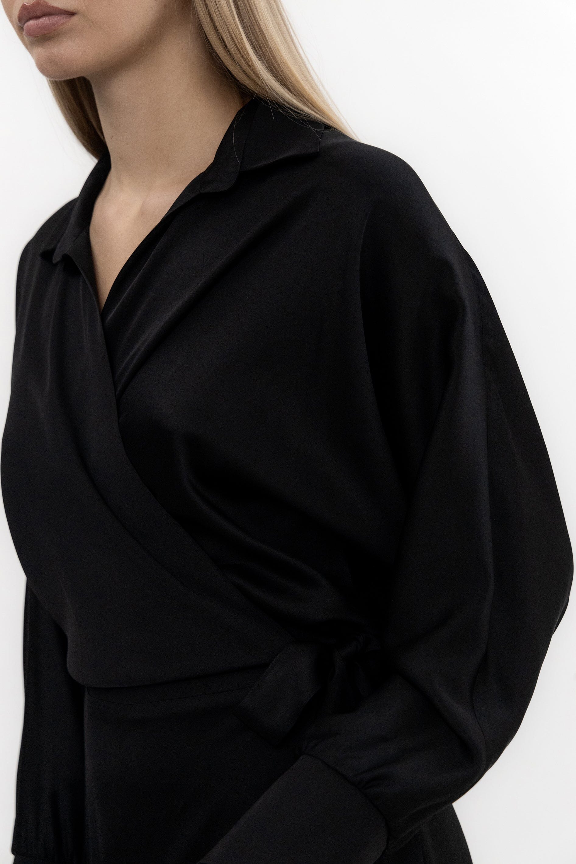  Captivating Love Wrap Dress Black Product Amoralle