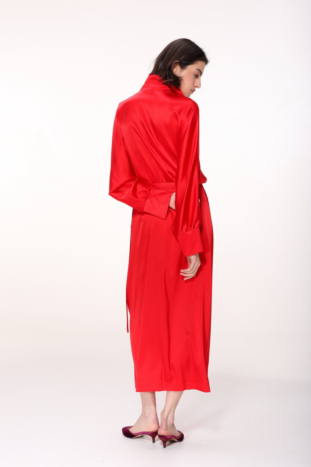  Celestial Grace Wrap Dress Product Amoralle