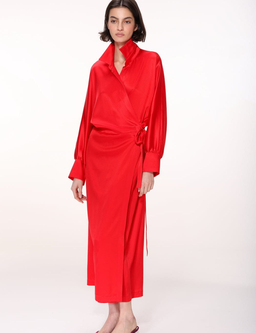  Celestial Grace Wrap Dress Product Amoralle