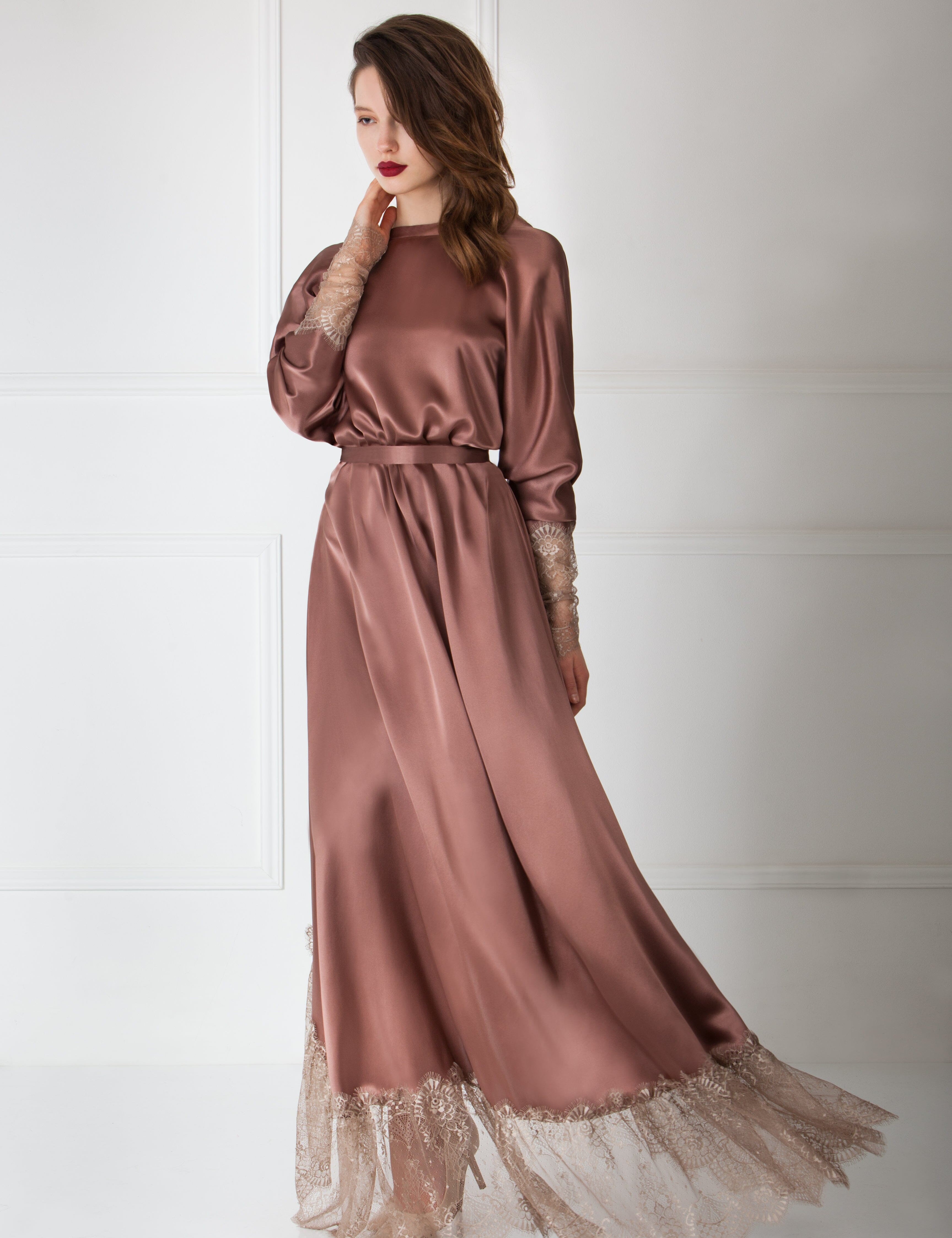  Characterful Silk Dress Product Amoralle