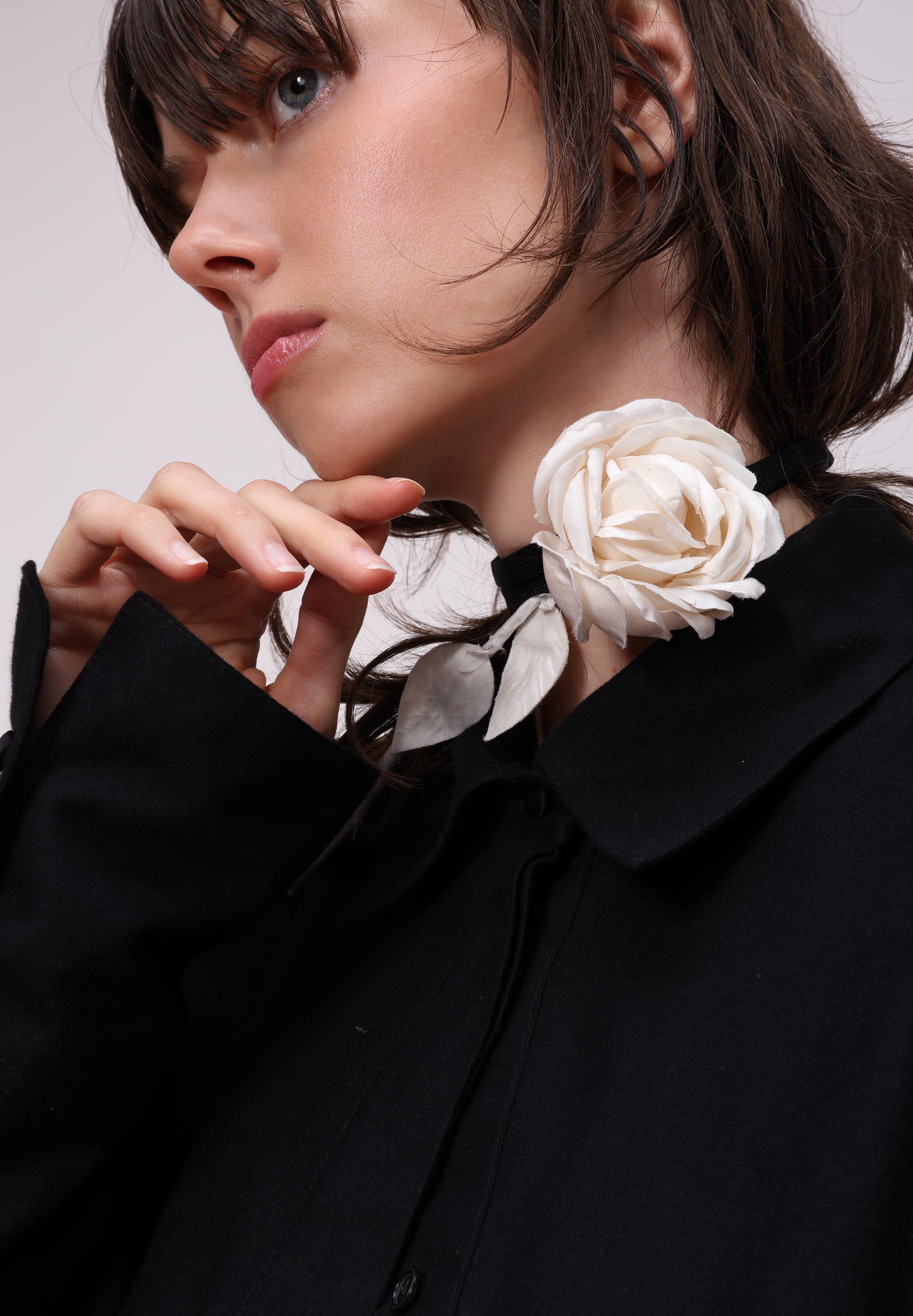  Cotton Flannel Button-Up Shirt Product Amoralle