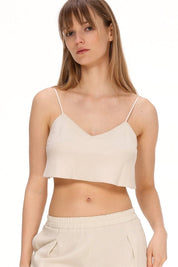  Cotton Top in White Product Amoralle