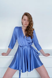  Dancing Mini Silk Wrap Robe Product SIA Glamoralle