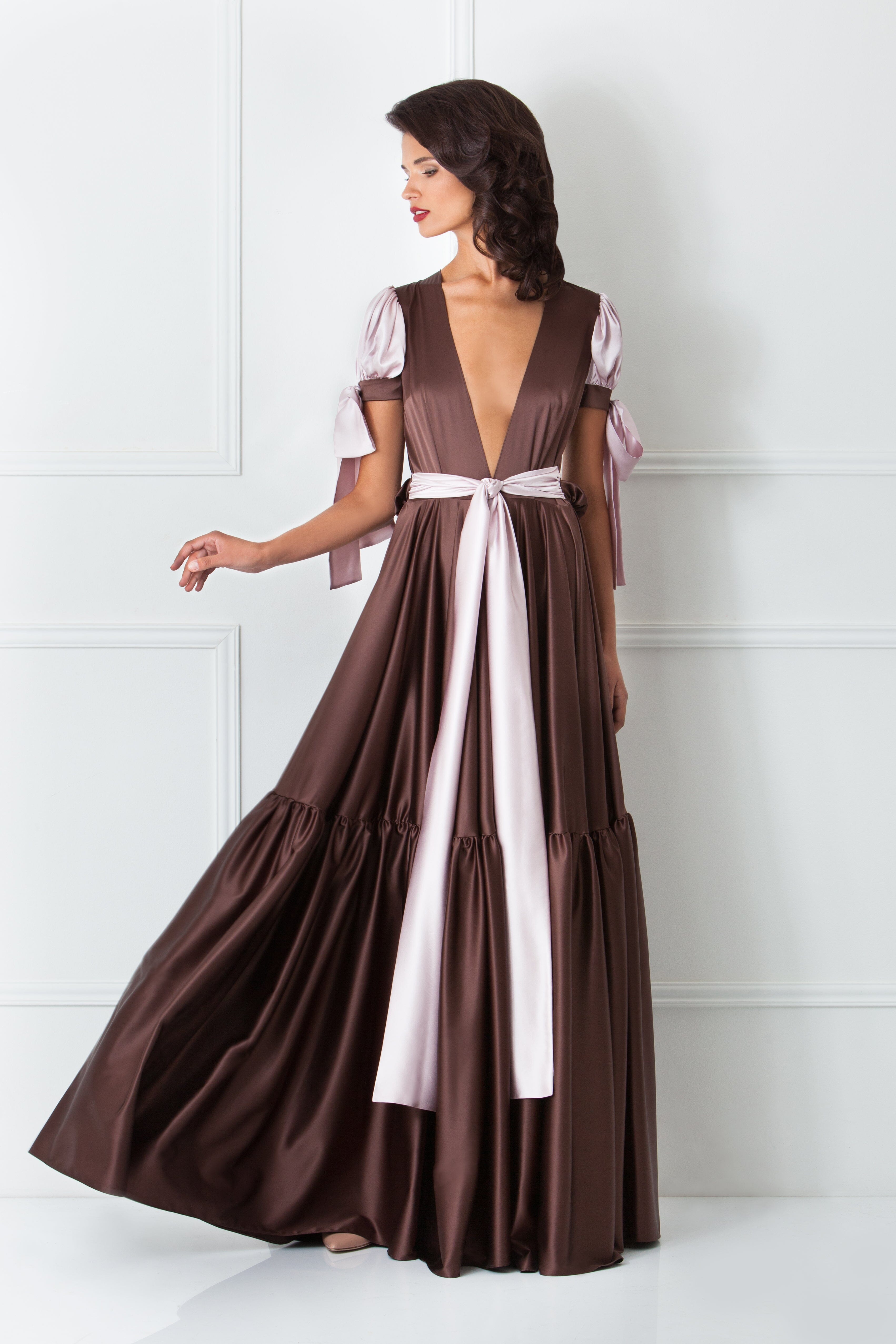  Dark Chocolate Robe Product Amoralle