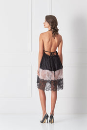  Double Lace Silk Slip Product Amoralle