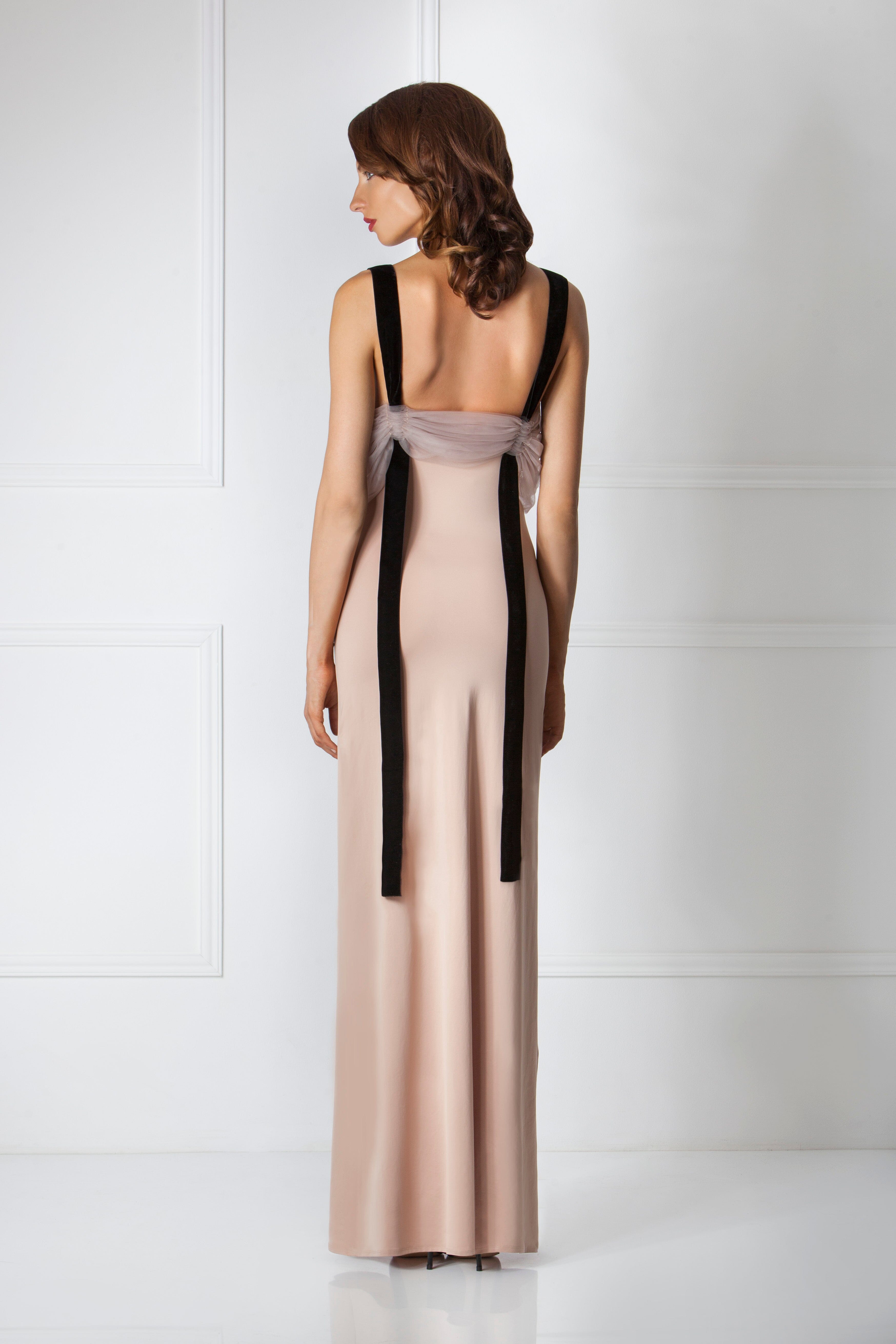  Draped Tulle Dress Product Amoralle